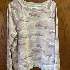 Pink Camo Sweatshirt Lou & Grey
